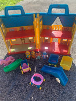 Vtg 1991 Henson ILLCO Sesame Street Playhouse