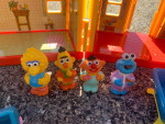 Vtg 1991 Henson ILLCO Sesame Street Playhouse