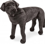 Melissa & Doug XL Plush Black Lab LIFE-SIZE New W Tags Over 2ft Tall