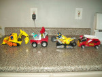 Paw Patrol trucks & dogs
