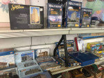 HO trains and village
