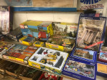 HO trains and village