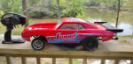 Dr10 custom build with 3s brushless set up  losi body