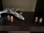 Lego Star Wars Lot Millennium Falcon, X-Wing plus minifigs