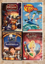 Disney Animated Movies DVD Lot (Lot of 8 Movies)