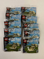LOT OF 22 STAR WARS LEGO POLYBAG AAT SETS