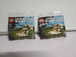 LOT OF 22 STAR WARS LEGO POLYBAG AAT SETS