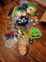 Halloween/party masks and accessories