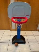 Little Tikes Adjustable Height Basketball Hoop w/Mini Basketball
