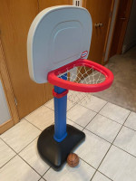 Little Tikes Adjustable Height Basketball Hoop w/Mini Basketball