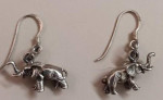 Sterling Elephant Earrings (NEW)