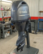 Used Yamaha 90HP 4-Stroke Outboard Motor Engine