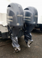 Used Yamaha 150 HP  4-Stroke Outboard Motor Engine