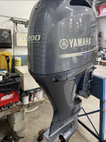 Used Yamaha 200HP 4-Stroke Outboard Motor Engine