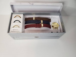 Jewelry Ladies Watch Set Interchangeable, Bands, And Dial Accent