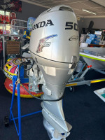 Used Honda 50HP 4-Stroke Outboard Motor Engine