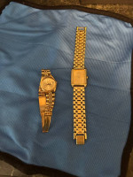 Women’s Timex and men’s Seiko watches