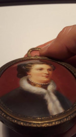Hand-painted Cameos Family Heirlooms Circa 1860 - 1880
