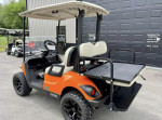 Orange Golf Cart Yamaha Drive