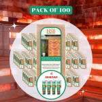 Himalayan Salt Tiles 8 x 4 x 1 | Pack of 100 (4 Adhesive Deal)