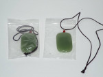 Brand NEW (2) Jade Stone Pendants