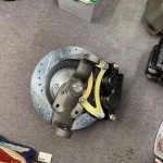 13" Drop spindle disc brake kit