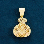 Money Bag Pendant 14K Gold