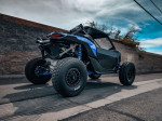 NEW 2022 Can-Am Maverick X3 X rs Turbo RR With Smart-Shox Intense Blue / Carbon Black / Cha Side by Side