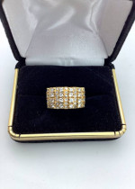 22k Eternity Diamond Band