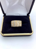 22k Eternity Diamond Band