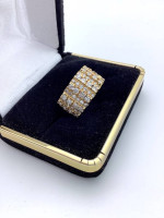 22k Eternity Diamond Band