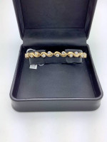 14k Diamond S Link Bracelet