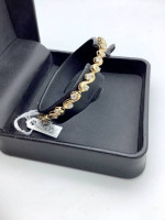 14k Diamond S Link Bracelet