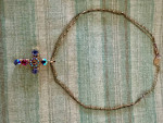 Stunning Rhinestone Cross Necklace