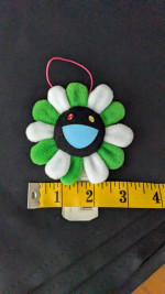 Takashi murakami plush flower pin 2007 MOCA retrospective