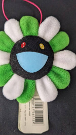 Takashi murakami plush flower pin 2007 MOCA retrospective