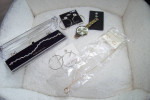 Bracelet, 2 Earrings, Watch, Necklace Set* 20 for all