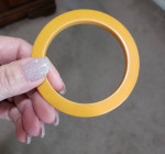 Vintage 1940s Butterscotch Bakelite Bangle Bracelet