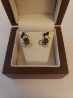 Mickey post earrings