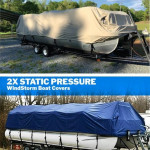 Perfect-Fit Boat Cover for Pond King Lake Pro Sport