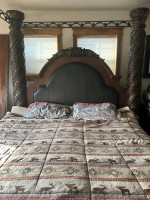 King-size bed