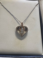 Kay Jewelers 14K Gold And Diamonds Forever Us Necklace