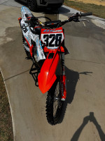 2024 KTM SX-F 350 with only 25 hours on it—practically