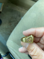 Brass Cowboy Ring