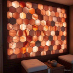 Hexagonal Himalayan Salt Tile - "Now only $24.00 — originally $40.00! Take advantage of this limited-time deal today!"