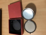 Vintage Foldable Mirror Metal Vanity Mirror Travel Mirror Makeup Mirro