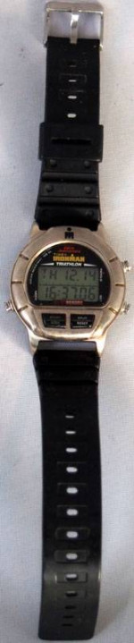Timex Ironman Triathlon Digital Watch 20th Anniversary Silver, good co