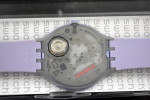 Swatch Skinlavande Dial Silicone Strap Ladies Watch, Brand new