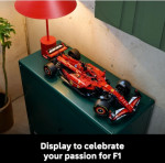 LEGO Technic Ferrari SF-24 F1 Model Car Kit - Building Set for Adults, Ages 18+ with Realistic Features - Ferrari F1 DIY Craft for Display - Gift for Graduation
