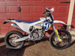 2018 Husqvarna FE 450 Plated Dual Sport Dirt Bike